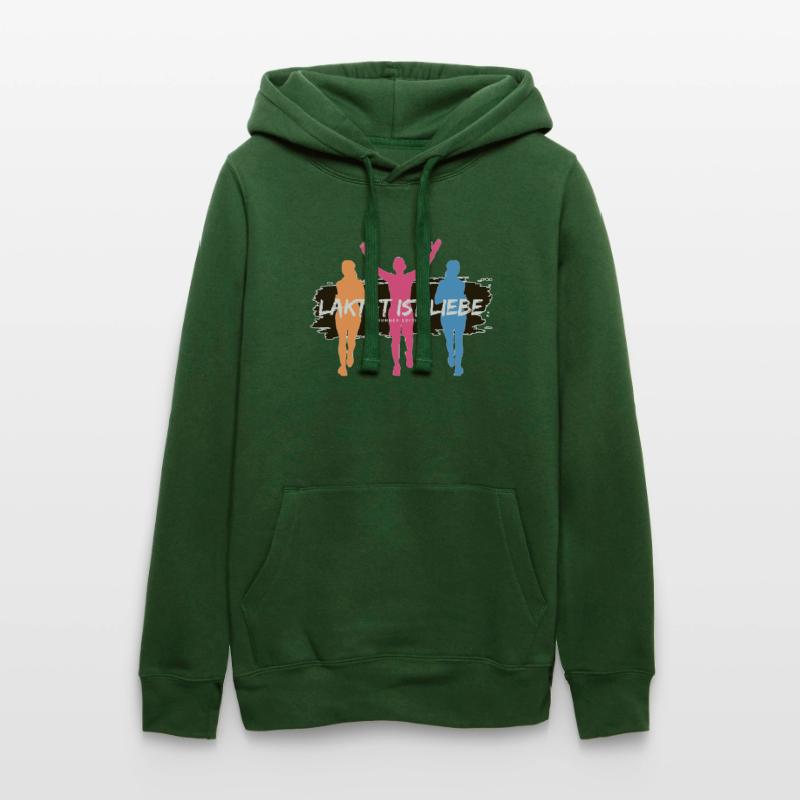 Lactate, c’est l’amour – Édition Runner Sweat à capuche Russell Femme