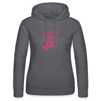 SUNNY VIBES SYLT - Frauen Kapuzen Sweater von Russell - Grau - Vorne - Marisol (170cm)