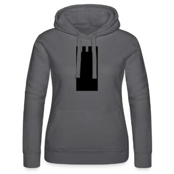 tour - Sweat à capuche Russell Femme - gris - Devant - Marisol (170cm)