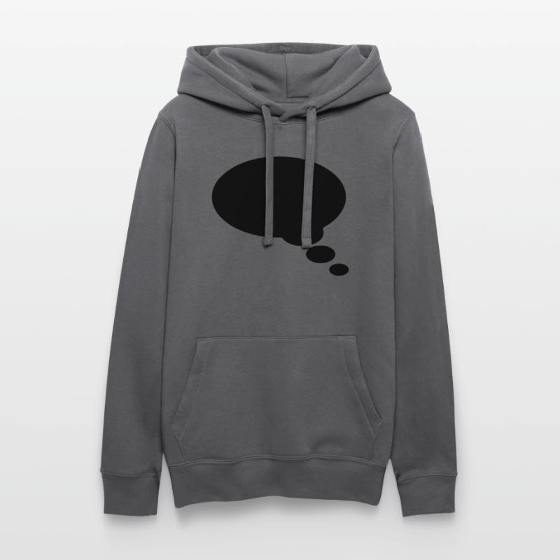 Comic bubble, your text, template, speechbubble, Women’s Hooded Sweater by Russell