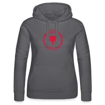 Motzer Motzerin meckern Nörgler Nörglerin motzig - Frauen Kapuzen Sweater von Russell - Grau - Vorne - Marisol (170cm)