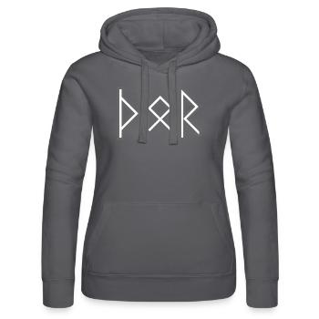 THOR - Frauen Kapuzen Sweater von Russell - Grau - Vorne - Marisol (170cm)