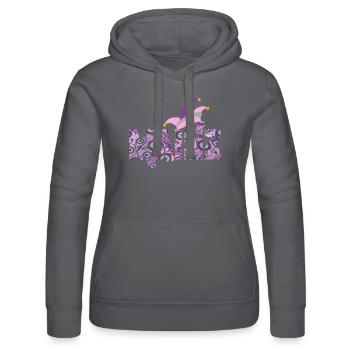 mainz karneval e 6 - Frauen Kapuzen Sweater von Russell - Grau - Vorne - Marisol (170cm)