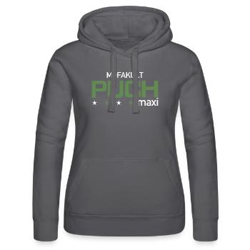 Puch Maxi - Frauen Kapuzen Sweater von Russell - Grau - Vorne - Marisol (170cm)