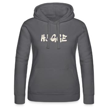 Hygge - Dänische Tradition - Lebensgefühl - Nett - Frauen Kapuzen Sweater von Russell - Grau - Vorne - Marisol (170cm)