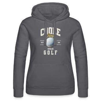 Golf - Frauen Kapuzen Sweater von Russell - Grau - Vorne - Marisol (170cm)