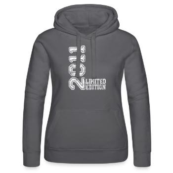Limited Edition 2011 - Frauen Kapuzen Sweater von Russell - Grau - Vorne - Marisol (170cm)