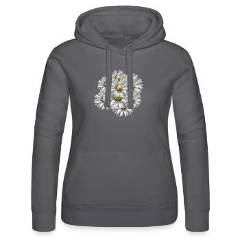 Blumenstrauß - Frauen Kapuzen Sweater von Russell - Grau - Vorne - Marisol (170cm)