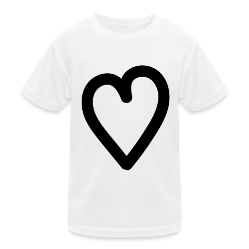 mon coeur heart - T-shirt sport Enfant