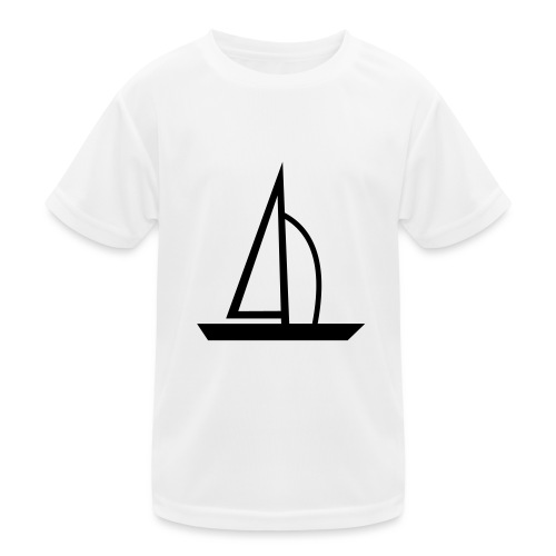 Segelboot - Kinder Funktions-T-Shirt