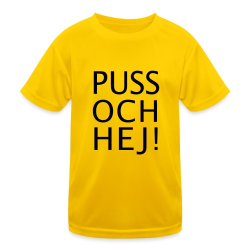 PUSS OCH HEJ! - Funktions-T-shirt barn