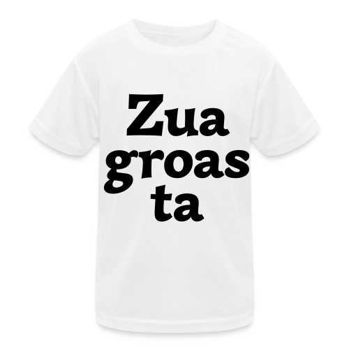 Zuagroasta - Kinder Funktions-T-Shirt