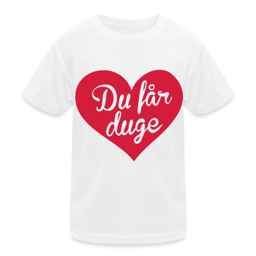 Ekte kjærlighet - Det norske plagg - Funksjons-T-skjorte for barn