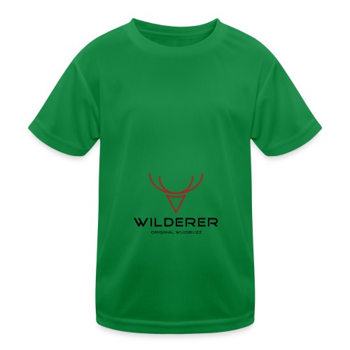 WUIDBUZZ | Wilderer | Männersache - Kinder Funktions-T-Shirt