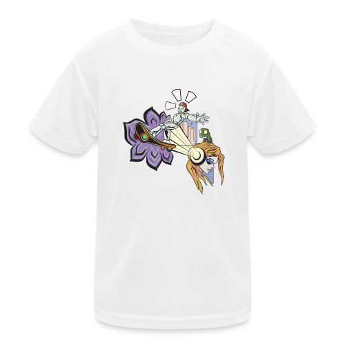 Spring Doodle - Functioneel T-shirt voor kinderen