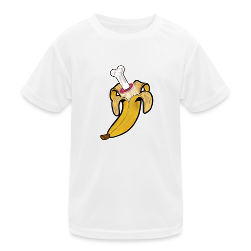 Die zwei Gesichter der Banane - Kinder Funktions-T-Shirt