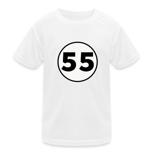 Herbien kaltainen 55 logo. - Lasten tekninen t-paita