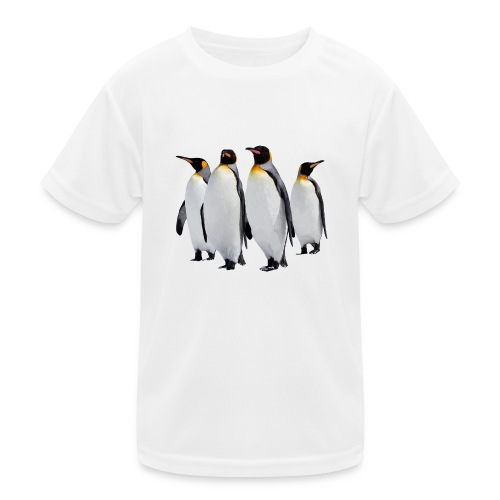 Pinguine - Kinder Funktions-T-Shirt