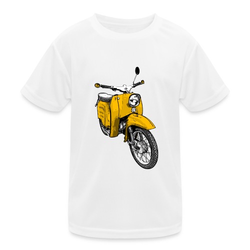 schwalbe gelb - Kinder Funktions-T-Shirt