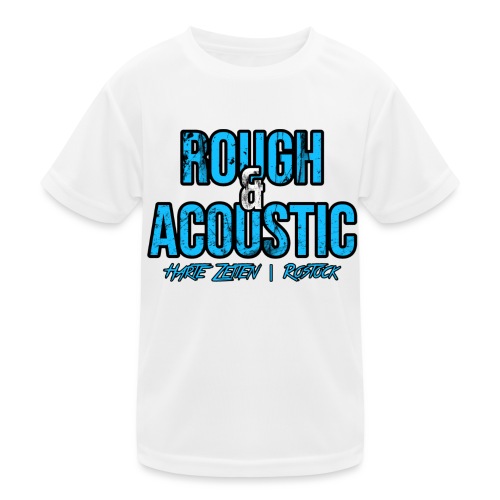 Rough & Acoustic Logo - Kinder Funktions-T-Shirt