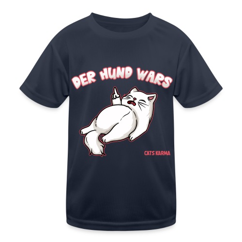 DER HUND WARS - Kinder Funktions-T-Shirt