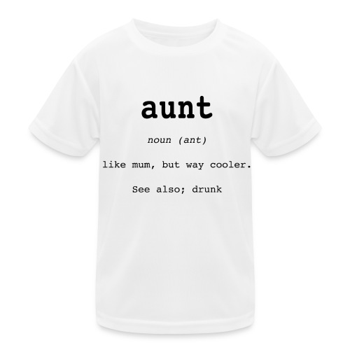 aunt - Funktions-T-shirt barn