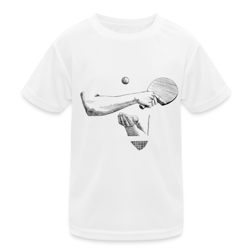 Tischtennis - Kinder Funktions-T-Shirt