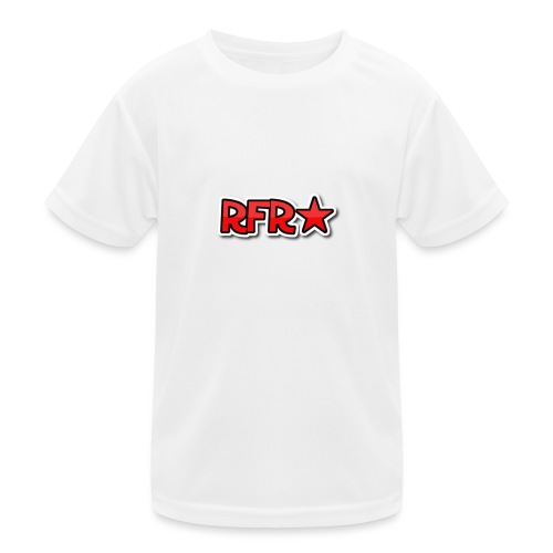 rfr logo - Lasten tekninen t-paita