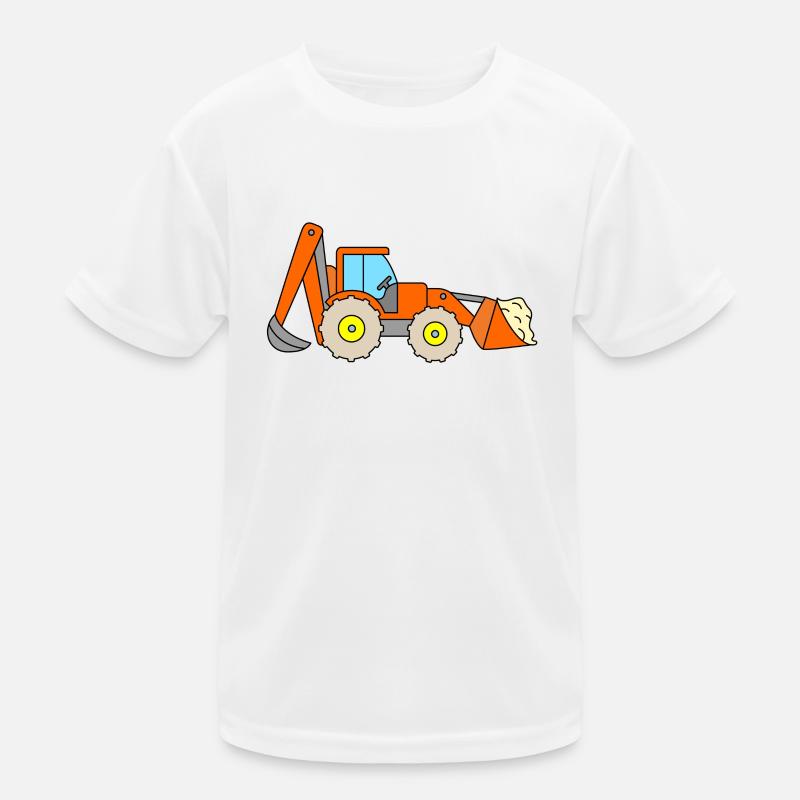 Bagger für Kinder Kinder Funktions-T-Shirt