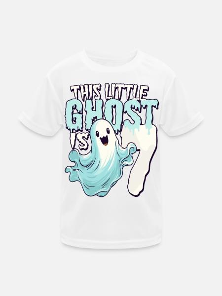 Dieser kleine Quälgeist ist 7 - sieben Jahre - 7. - Kinder Funktions-T-Shirt - Weiß - Vorne