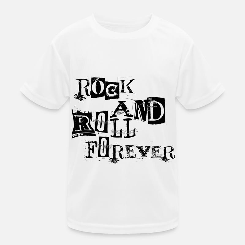 Rock and Roll Forever - Eternal Rock Kids Functional T-Shirt