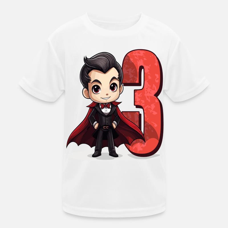 Creeps And Vampires – Three Years – 3. Kids Functional T-Shirt