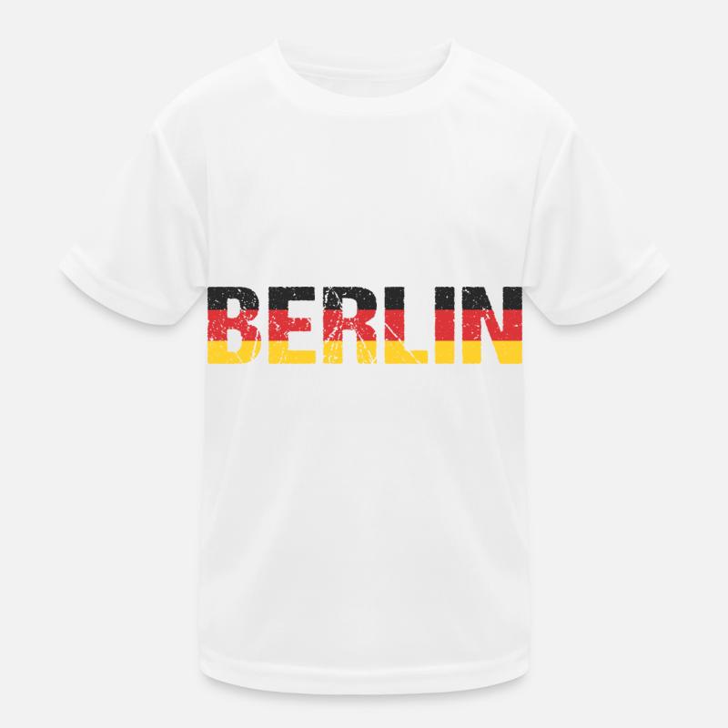 Berlin Capitale Allemagne T-shirt sport Enfant