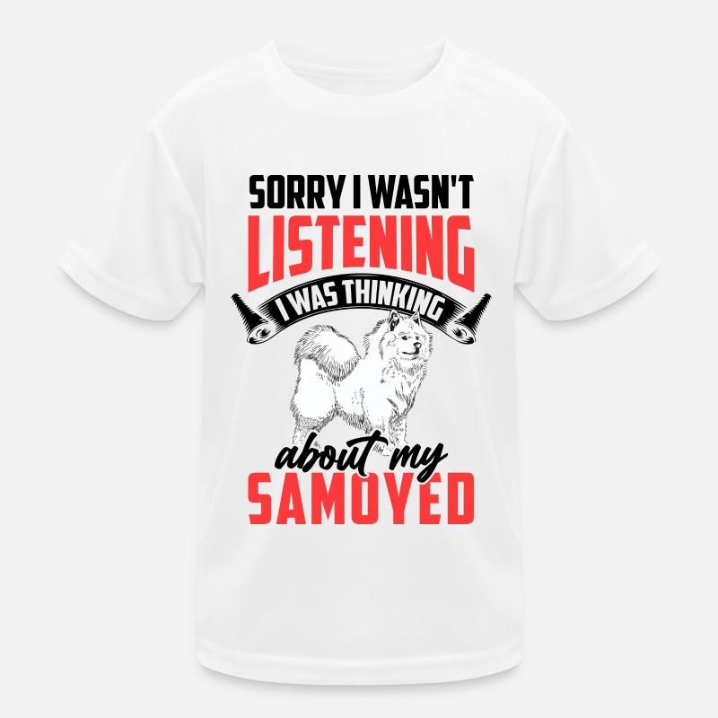 Samoyed était distrait Samoyed spitz T-shirt sport Enfant