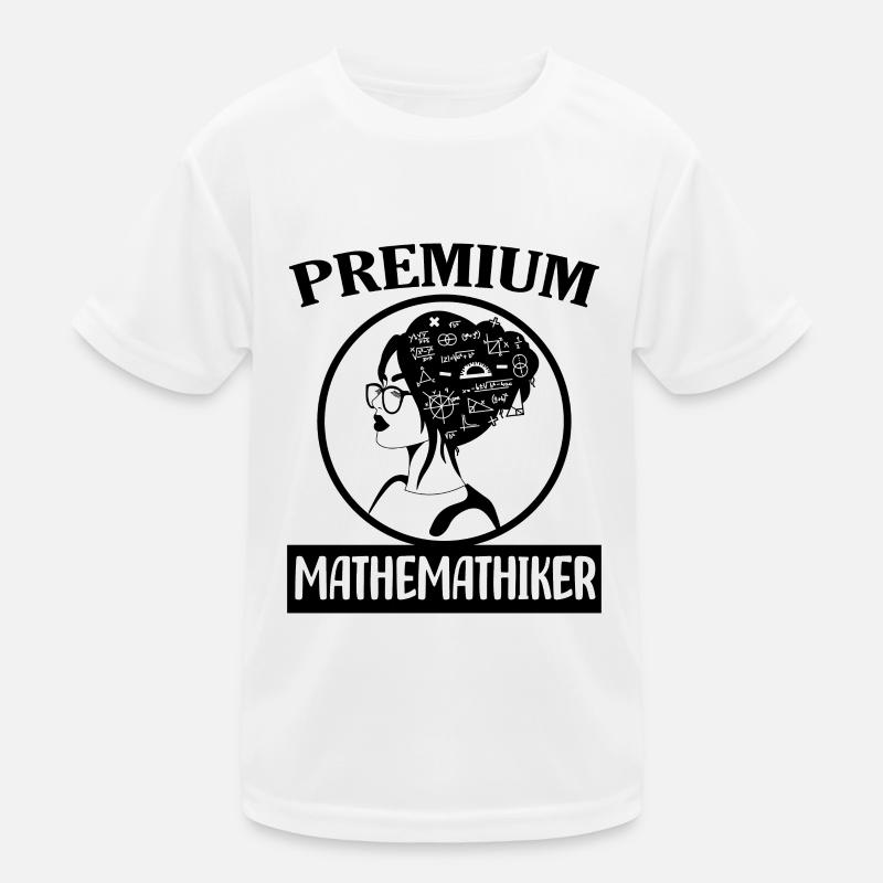 Mathematician Kids Functional T-Shirt