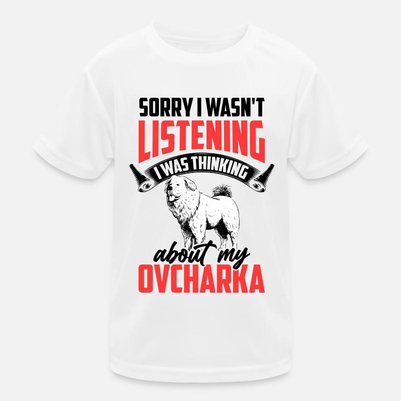 An Owtscharka gedacht Kaukasischer Owtscharka Kinder Funktions-T-Shirt