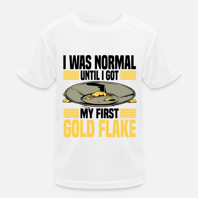 Gold panning Kids Functional T-Shirt