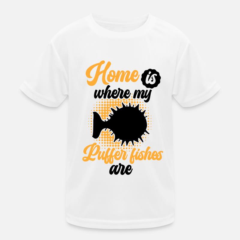 Le poisson-globe est ma maison Poisson-globe géant T-shirt sport Enfant