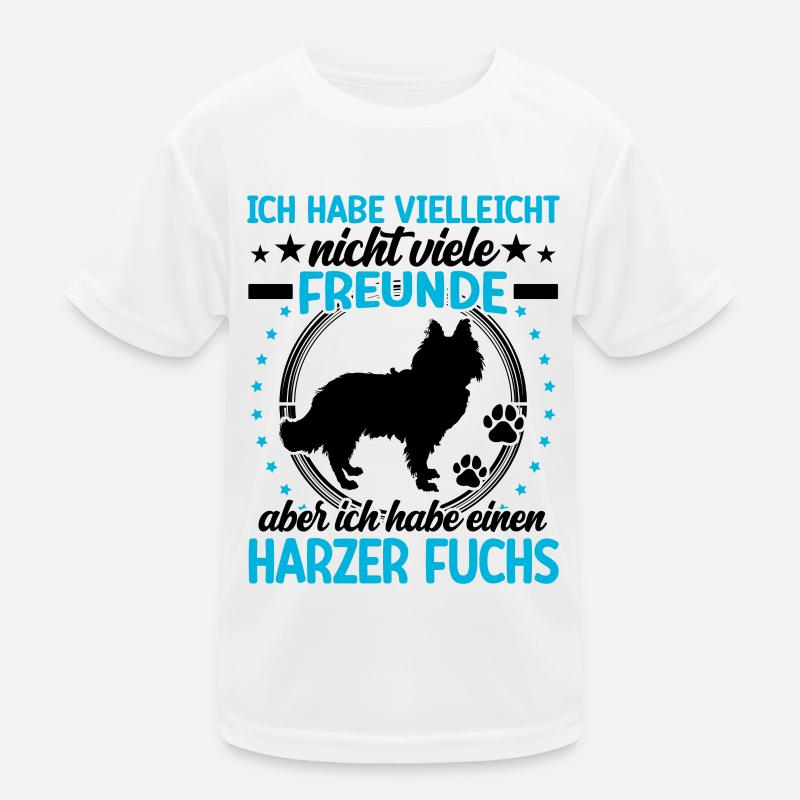 Harzer Fuchs is my friend Old German Herding Dog Kids Functional T-Shirt