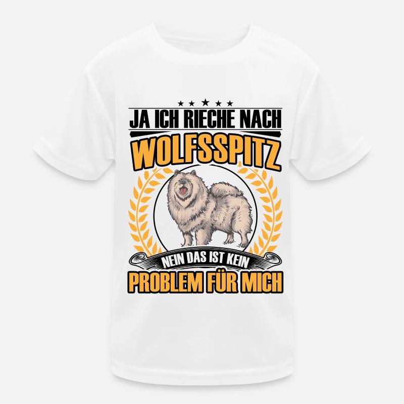 Wolfspitz : Oui, je sens comme Keeshond T-shirt sport Enfant