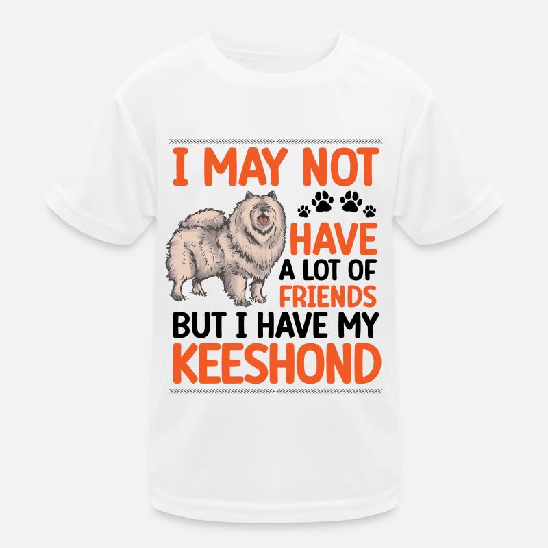 Wolfspitz est mon ami Keeshond T-shirt sport Enfant