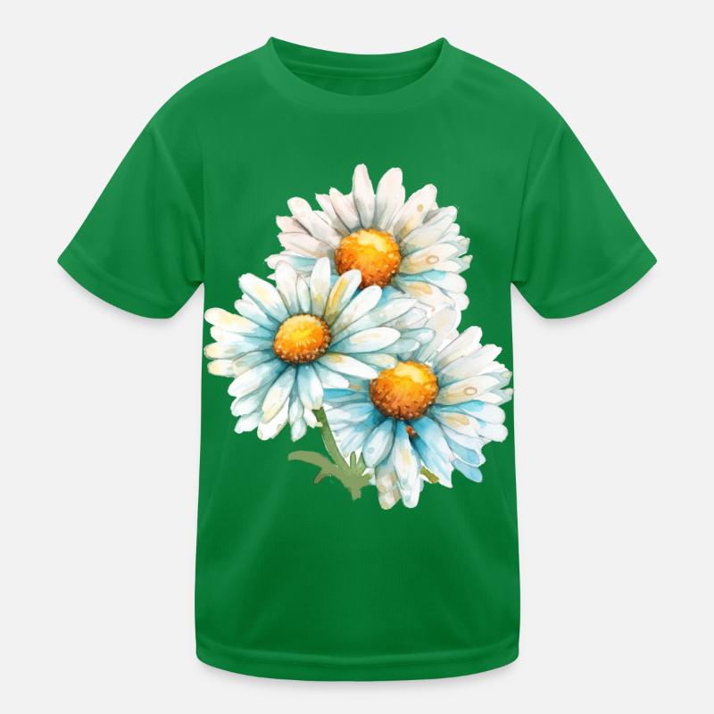 Daisies Kids Functional T-Shirt