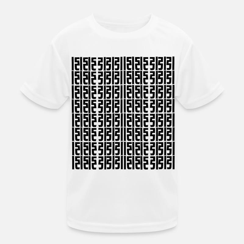 Einzigartiges Logo Kinder Funktions-T-Shirt