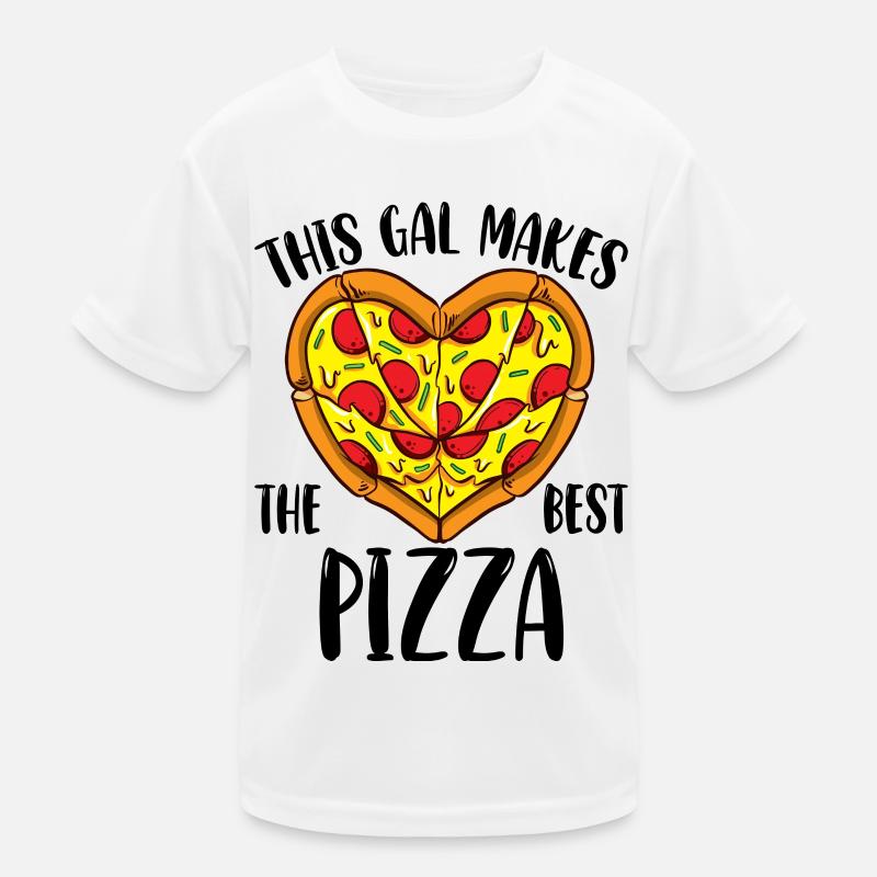 This Gal Makes The Best Pizza Funny Pizza Making Kids Functional T-Shirt