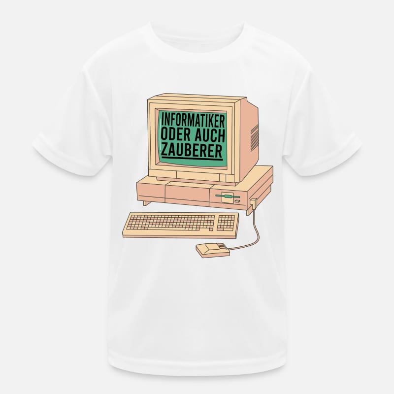 informatiker Informatik Computer Programmierer Kinder Funktions-T-Shirt