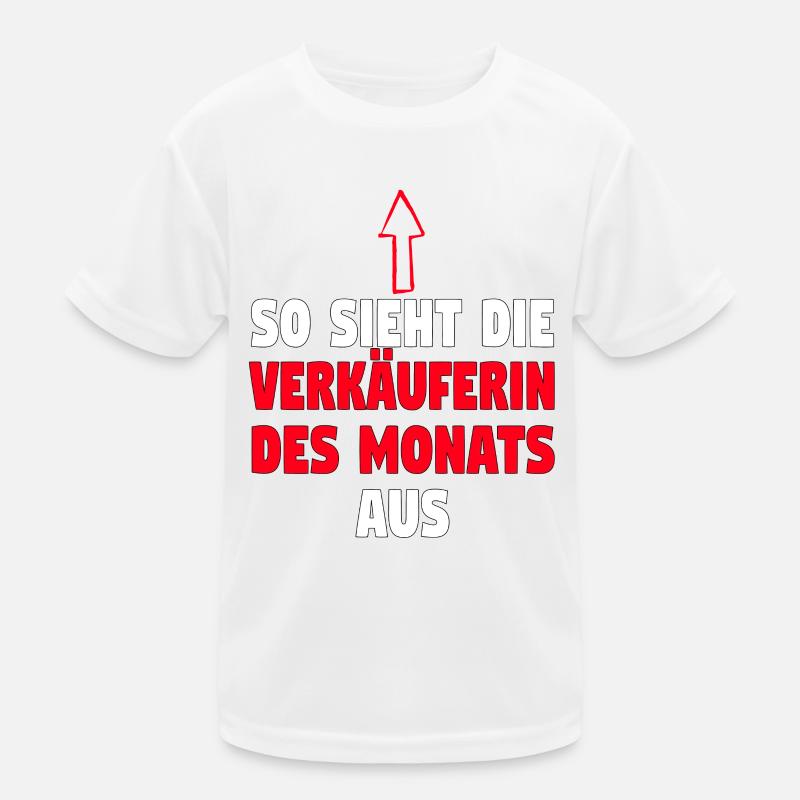 Verkäuferin Muttertag Einzelhandel Verkäufer Kinder Funktions-T-Shirt