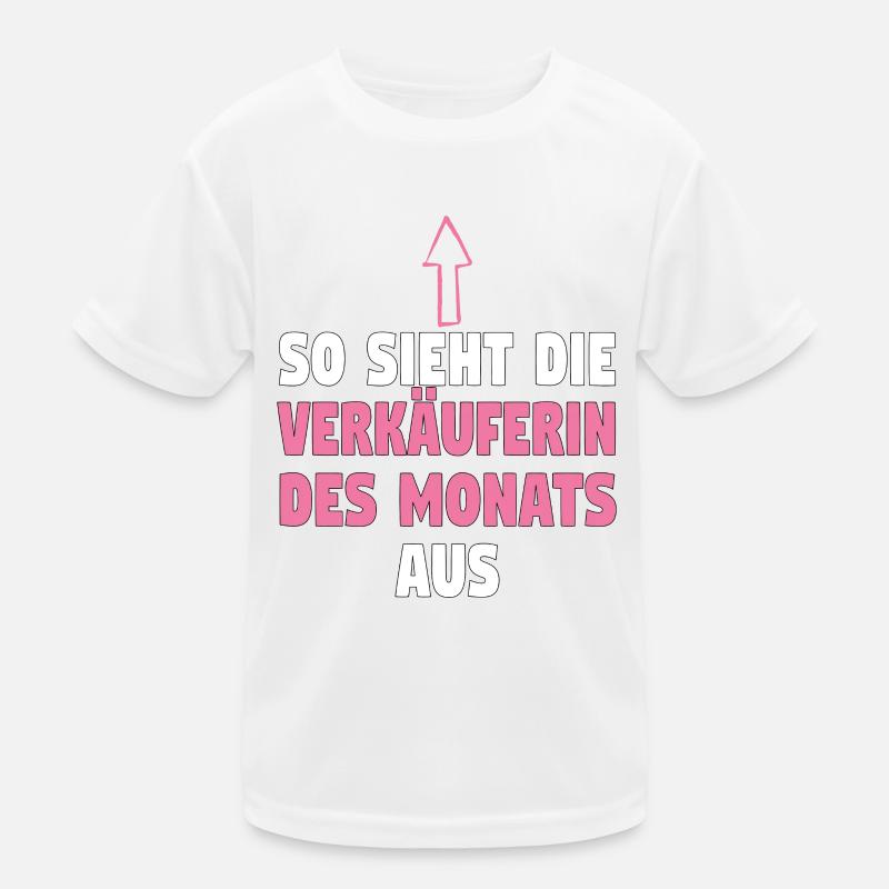 Verkäuferin Muttertag Einzelhandel Verkäufer Kinder Funktions-T-Shirt