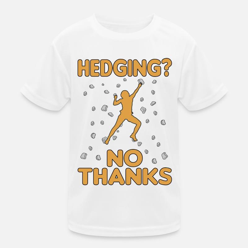 Bouldern Boulder Klettern Boulderer Bouldering Kinder Funktions-T-Shirt