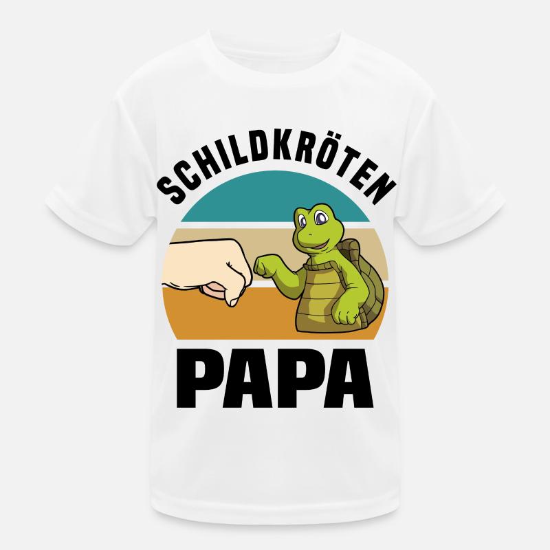 Schildkröten Kinder Funktions-T-Shirt