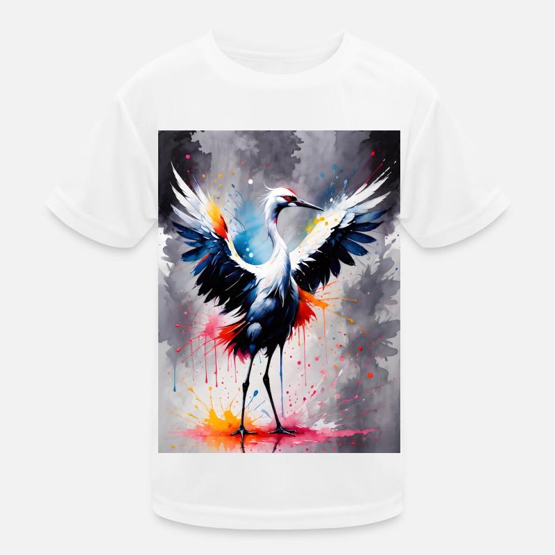 Grue T-shirt sport Enfant